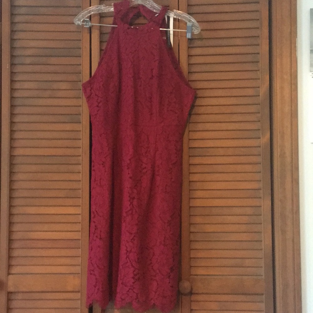 Brand new lace evening dress